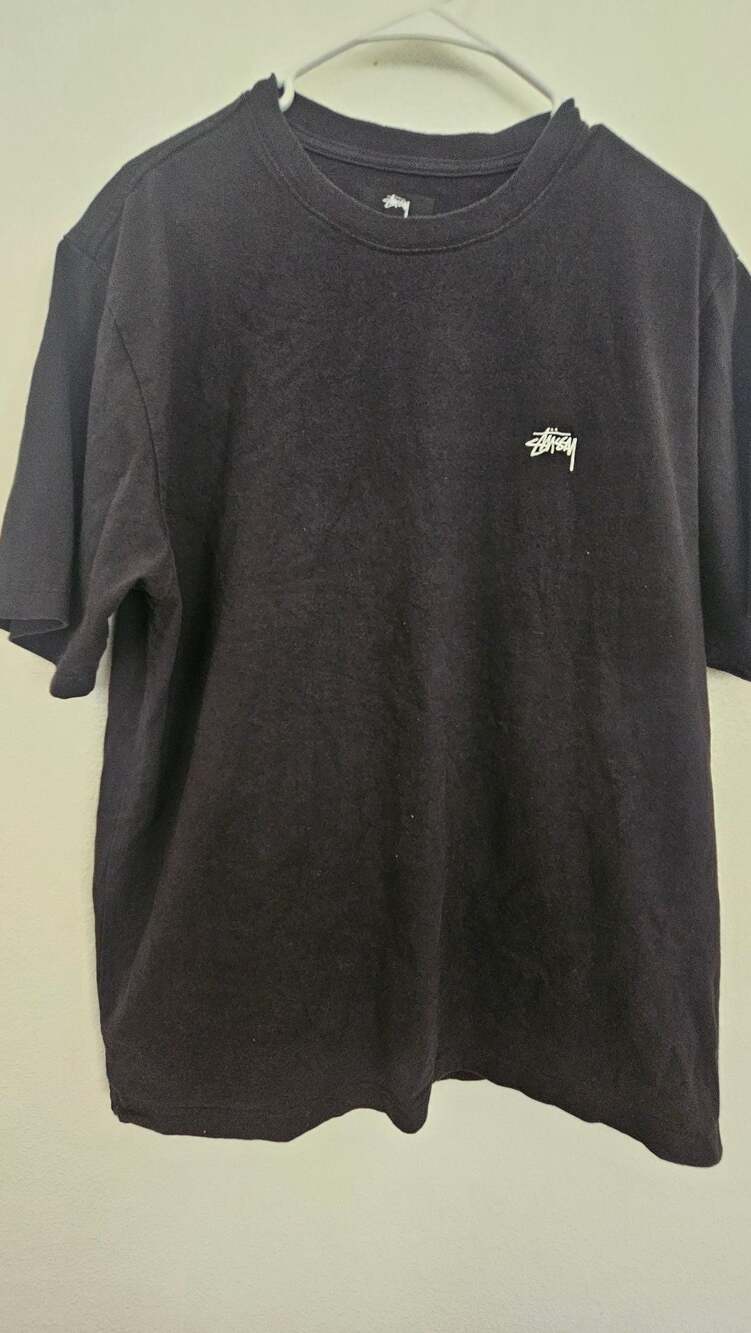 Stussy Smooth Stock Pigment Dyed Logo T-Shirt